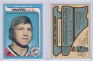HK: 1979 O-PEE-CHEE #185 BOBBY HULL - LAST CARD - PC - $15 -$20