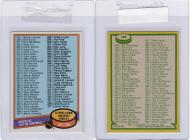 HK: 1980 O-PEE-CHEE #396 CHECKLIST - PC