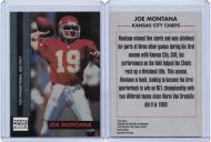 FB: 1994 Pocket Pages Promo Joe Montana - $50.00