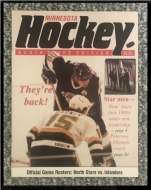 Programs: Minnesota North Stars Game Program - Sold/Traded
