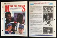 Misc: 1991-94 Sports Pages - Meet The Stars - $10.00