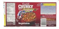 Misc: 1997 Campbell's Soup Label - Vegtable - PC