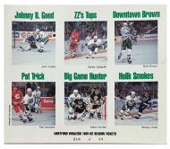 Misc: Ticket - 1991 Whalers Season Tickets Cover Card - PC