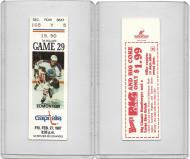 Misc: Ticket - 1987 Feb. 27 @Washington - $100.00