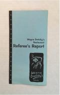 Misc: Wayne Gretzky's Referee's Report Card - $5.00