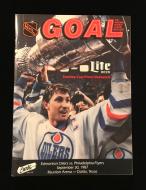 Programs: Pre-Season Goal - Oilers vs Flyers Sept. 30, 1987 - $50.00