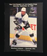 Programs: Pre-season Program @ 1989 9/16 - $50.00