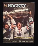Programs: Pre-Season @ Tacoma 1984 Oilers VS Blues - $75.00