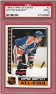 1986 TOPPS STICKERS #3 WAYNE GRETZKY - PSA 9 - PC