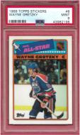1988 TOPPS STICKERS # 8 WAYNE GRETZKY - PSA 9 - PC