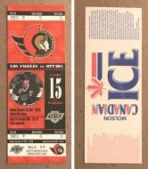 Misc: Tickets - 1995 Ottawa Senetors Season Ticket - Red - PC