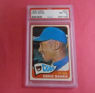 1965 Topps Ernie Banks - PSA 8