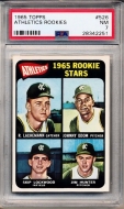 1965 Topps Jim Hunter RC - PSA 7