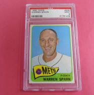 1965 Topps Warren Spahn - PSA 9