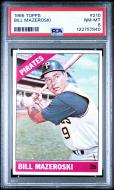 1966 Topps Bill Mazeroski - PSA 8