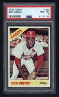1966 Topps Bob Gibson - PSA 8