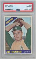 1966 Topps Jim Hunter - PSA 8