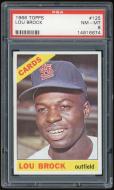 1966 Topps Lou Brock - PSA 8
