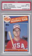 1985 Topps Mark McGwire - PSA 10