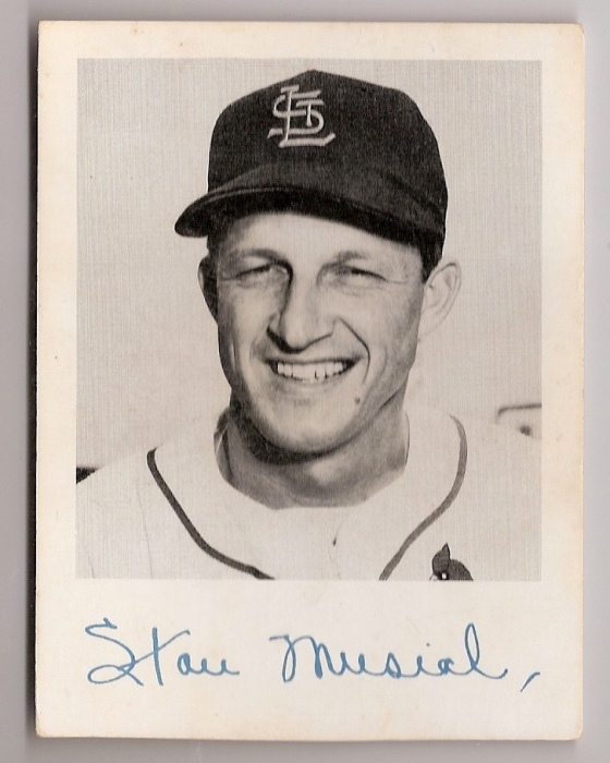 Stan Musial St Louis Cardinals Autographed Authentic Cooperstown Colle –  Fan Cave