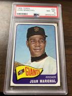 1965 Topps Juan Marichal - PSA 8