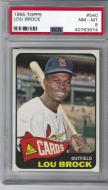 1965 Topps Lou Brock - PSA 8
