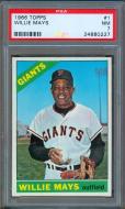 1966 Topps Willie Mays - PSA 7