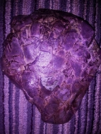 Deep Red And Blue Violet Laender Jade Conglomerated Jade - Lavender Jade
