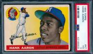AARON 1955 T - Topps