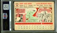 AARON 1956 back - Topps