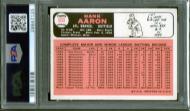 AARON 1966 back - Topps